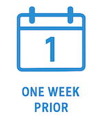 1 week prior 150X185